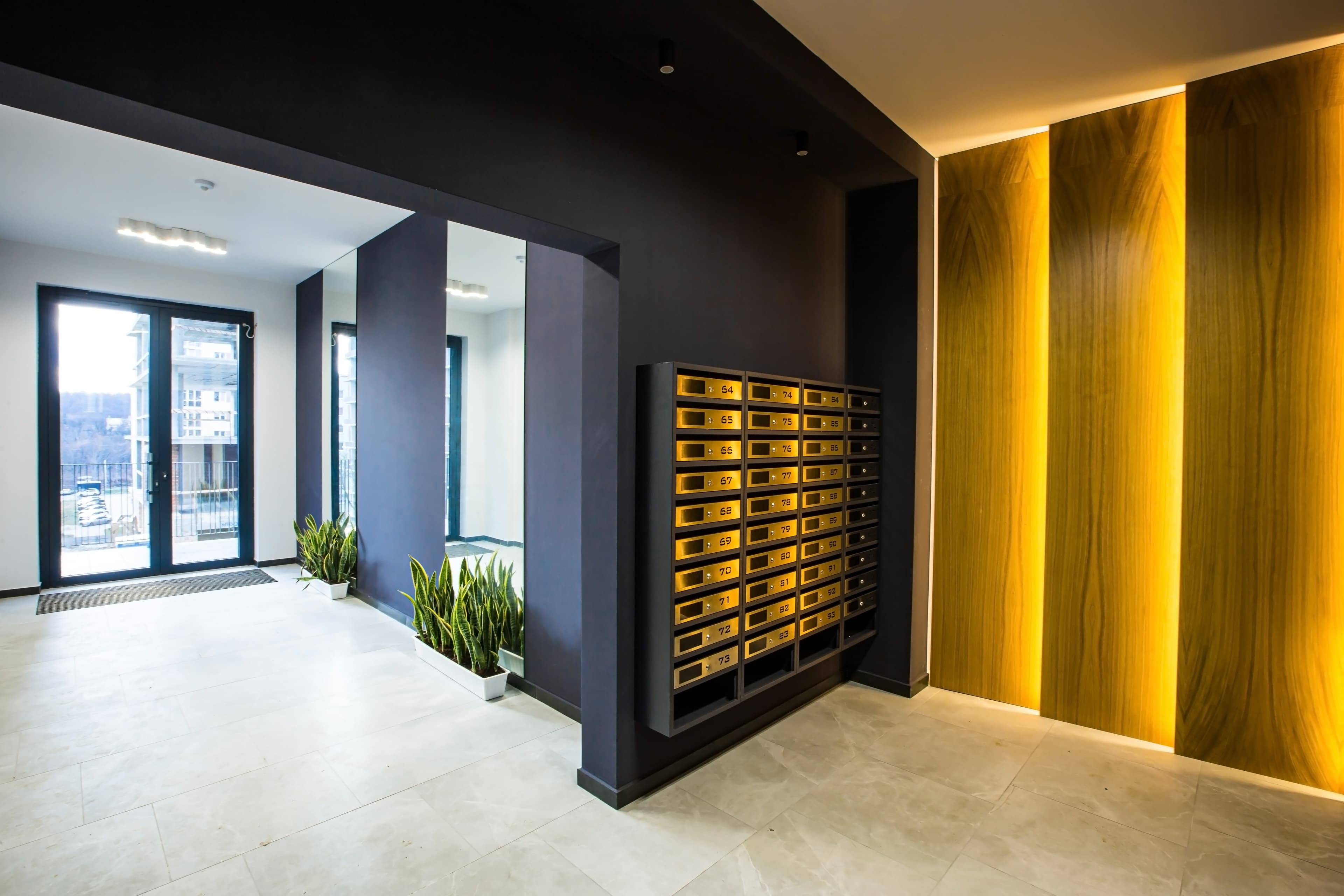 マンションロビー